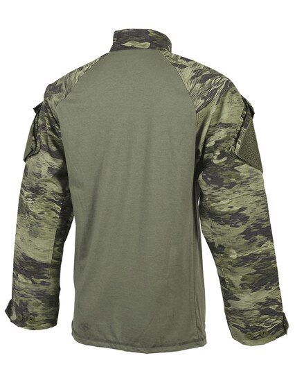 Tru-Spec BDU Xtreme Combat Shirt in atacs-gfx camo from back